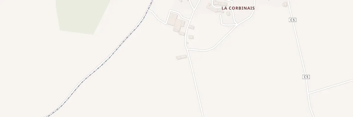 Plan du 5155 La Corbinais à Brignac