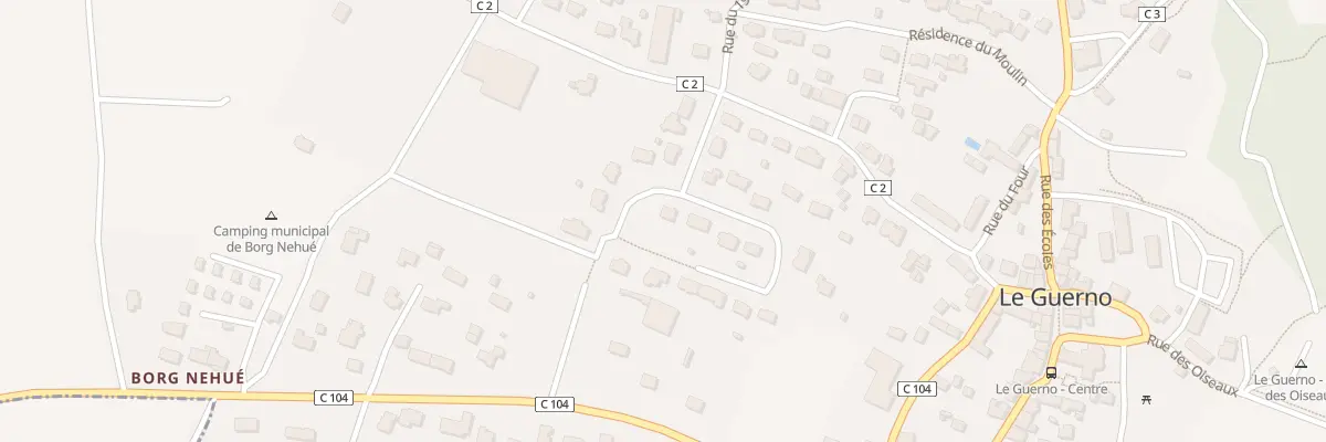 Plan du 7 Rue Eric Tabarly au Guerno