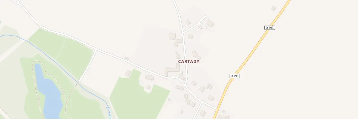 Plan du 22 Cartady à Merdrignac