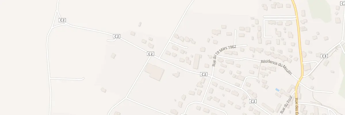 Plan du 8 Rue du Stade au Guerno