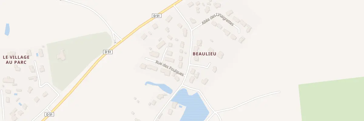 Plan du 10F Rue du Hameau de Beaulieu à Guérande