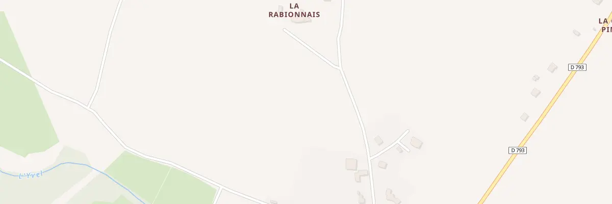 Plan du 24 Cartady à Merdrignac