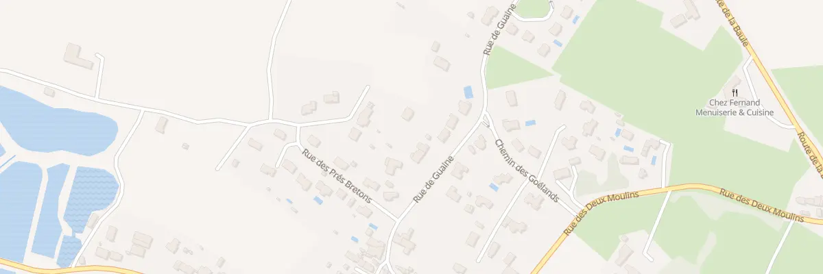 Plan du 23 Rue de Guaine-Mouzac à Guérande