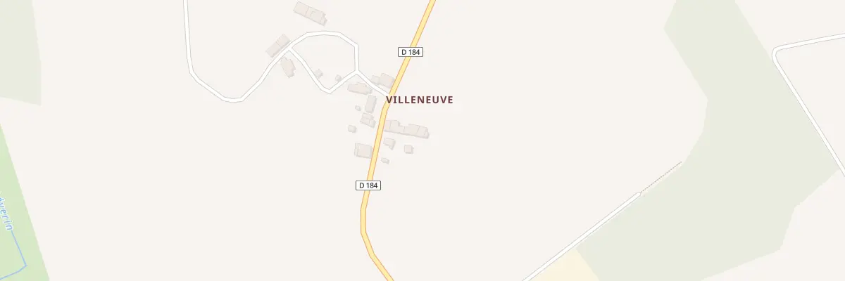 Plan du 6 Villeneuve à Évriguet