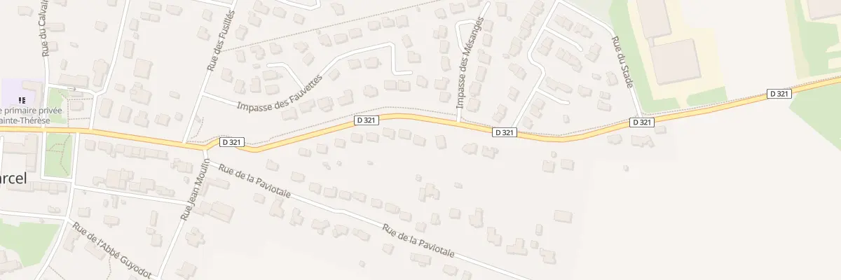 Plan du 18 Rue du Général de Gaulle à Saint-Marcel