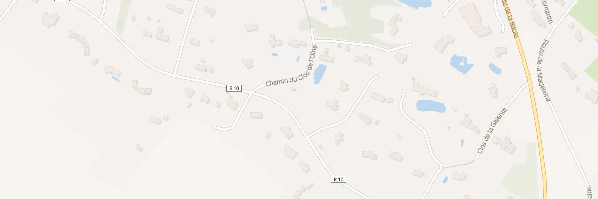 Plan du 8 Che du Clos de l’Oine à Guérande