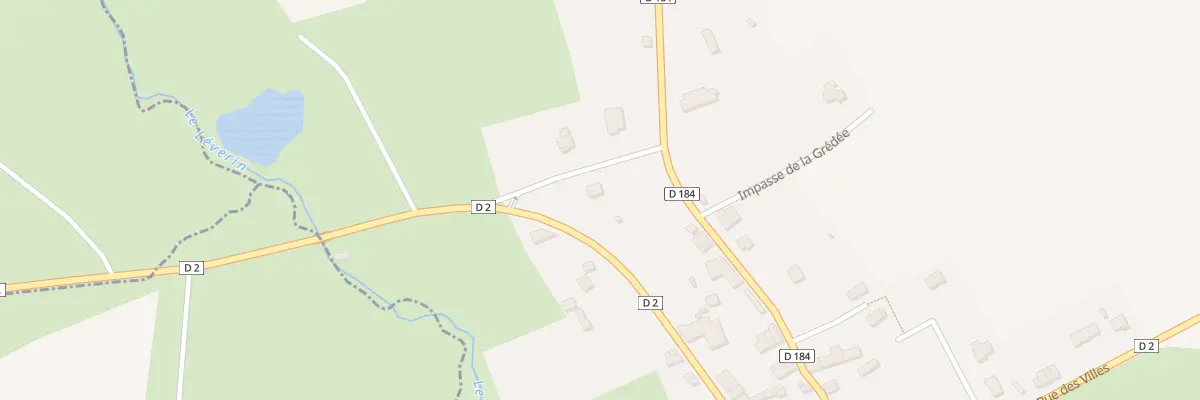 Plan du 1 Rue de la Fontaine Es Bret à Évriguet