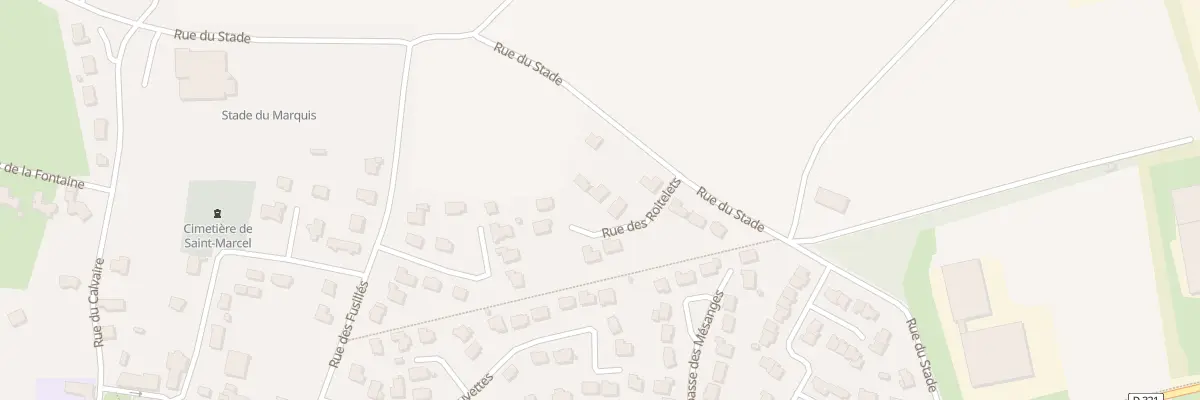 Plan du 4 Rue des Roitelets à Saint-Marcel