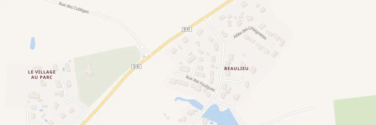 Plan du 8 All des Guifettes à Guérande