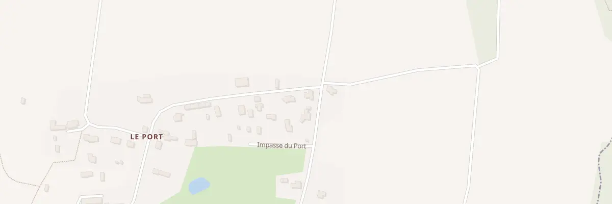 Plan du 26 Le Port à Molac