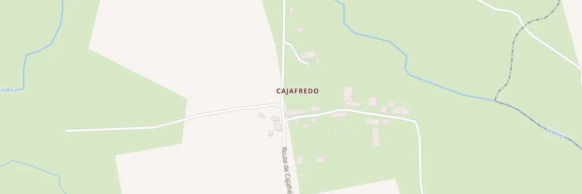 Plan du 6168 Cajafredo à Molac