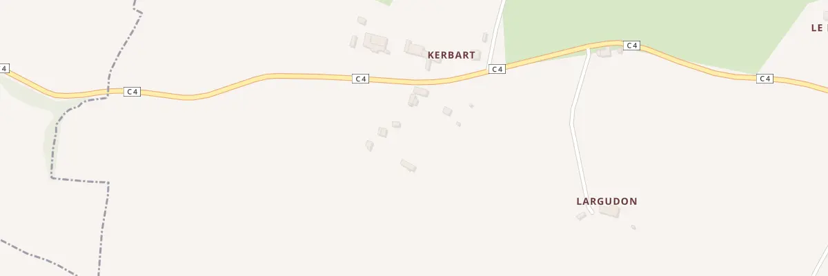 Plan du 5048 Kerbart à Marzan