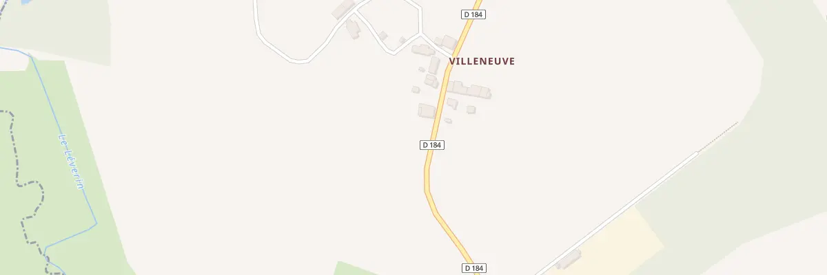 Plan du 1 Villeneuve à Évriguet