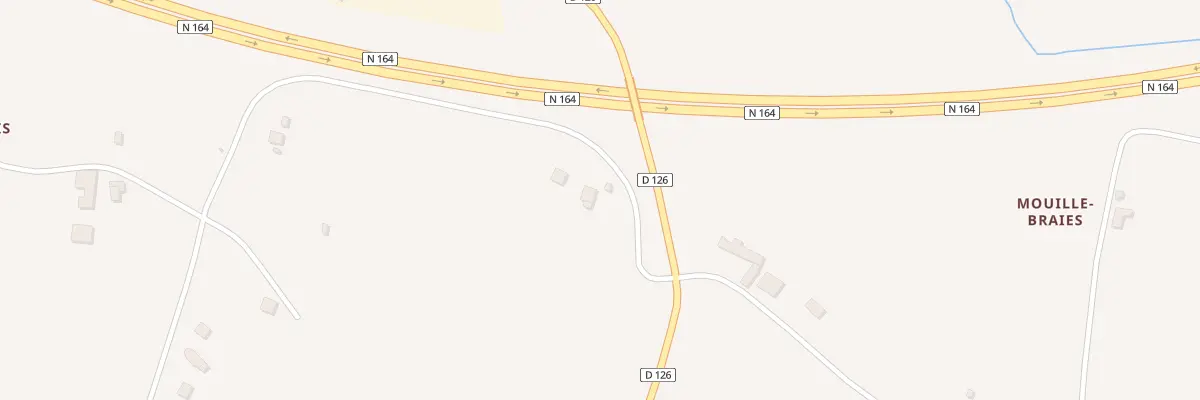 Plan du 2 Saudrais à Merdrignac