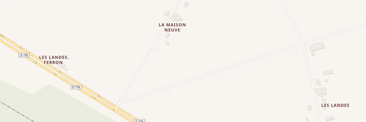 Plan du 5174 La Maison Neuve à Saint-Rieul