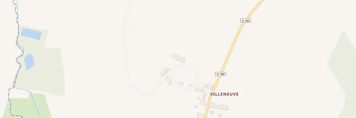 Plan du 13 Villeneuve à Évriguet
