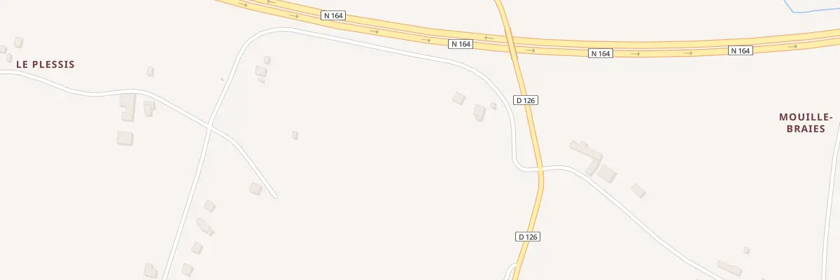 Plan du 4 Saudrais à Merdrignac