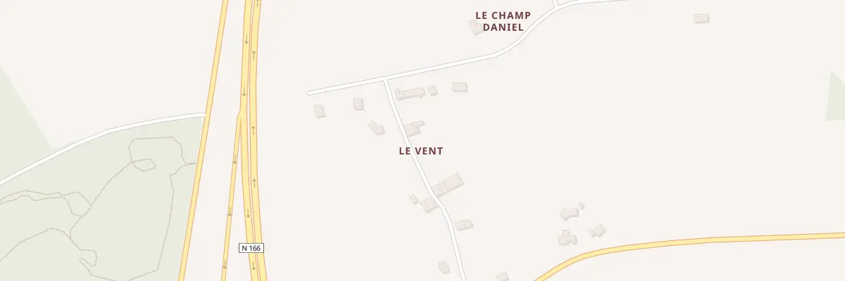 Plan du 5243 Le Vent à Val d’Oust