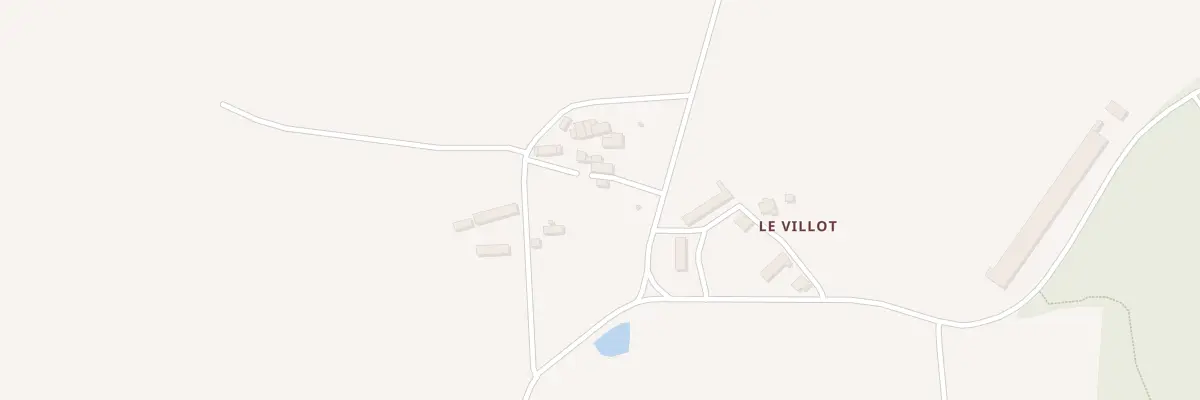 Plan du 5391 Le Villot à Ménéac