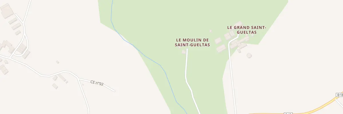 Plan du 18 Rte de Plancoet à Hénansal
