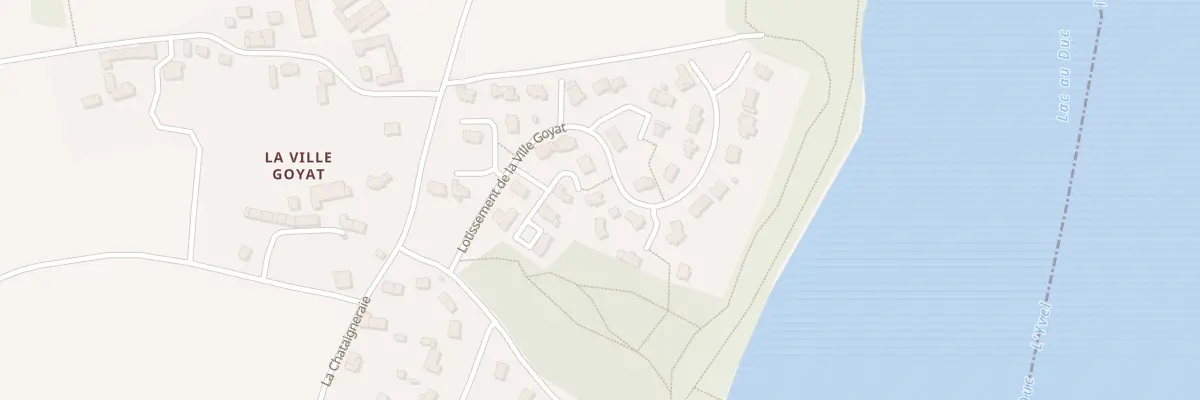 Plan du 16 Lot de la Ville Goyat à Taupont