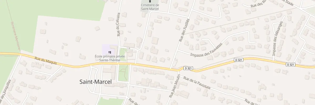 Plan du 7 Av du Colonel Morice à Saint-Marcel