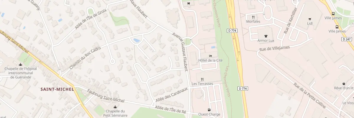 Plan du 7 Rue de l’Ile d’Yeu à Guérande