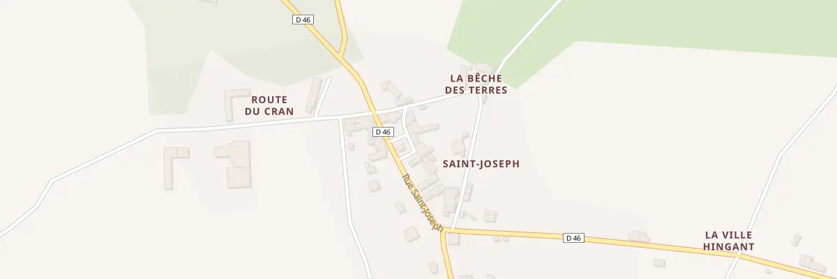 Plan du 203 Pl de la Chapelle Langourla au Mené