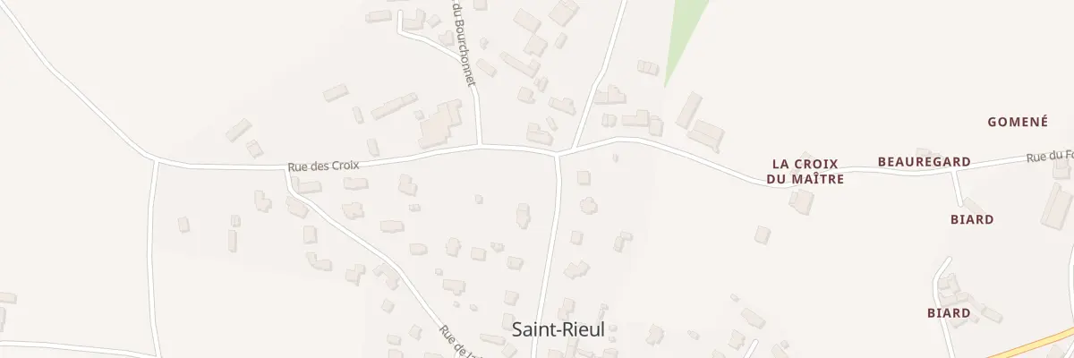 Plan du 1 Rue des Croix à Saint-Rieul
