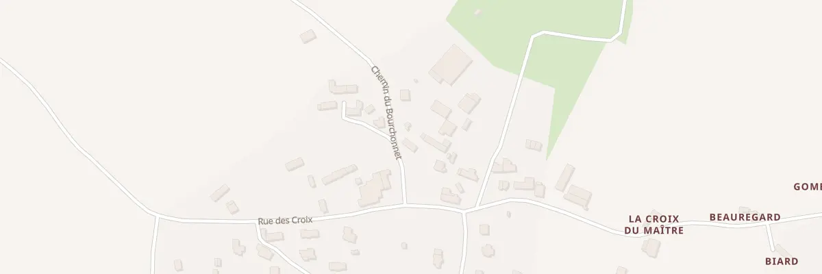 Plan du 4 Che du Bourchonnet à Saint-Rieul