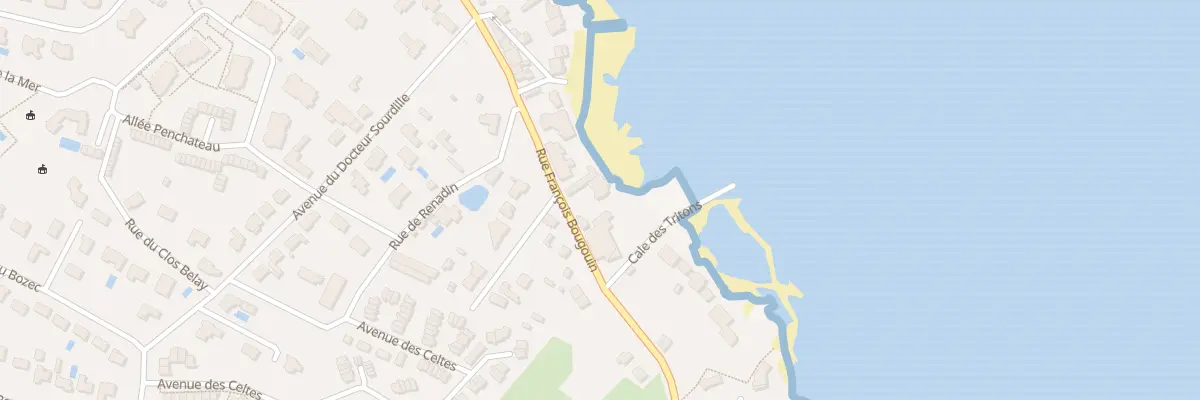 Plan du 75 Rue François Bougouin au Pouliguen