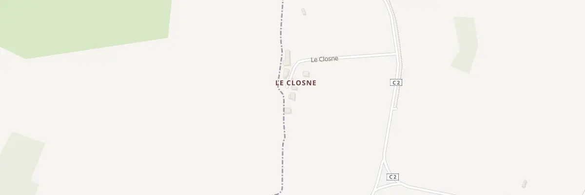 Plan du 5124 Le Closne au Guerno