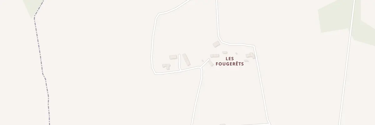 Plan du 5015 Les Fougerêts à Brignac