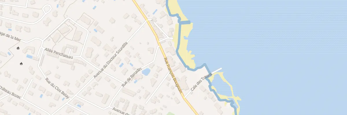 Plan du 73B Rue François Bougouin au Pouliguen