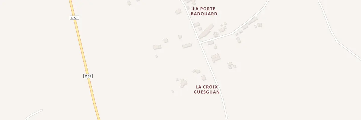 Plan du 5826 La Souche à Plénée-Jugon