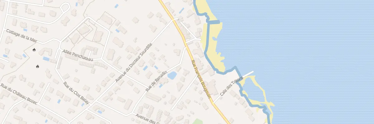 Plan du 73 Rue François Bougouin au Pouliguen