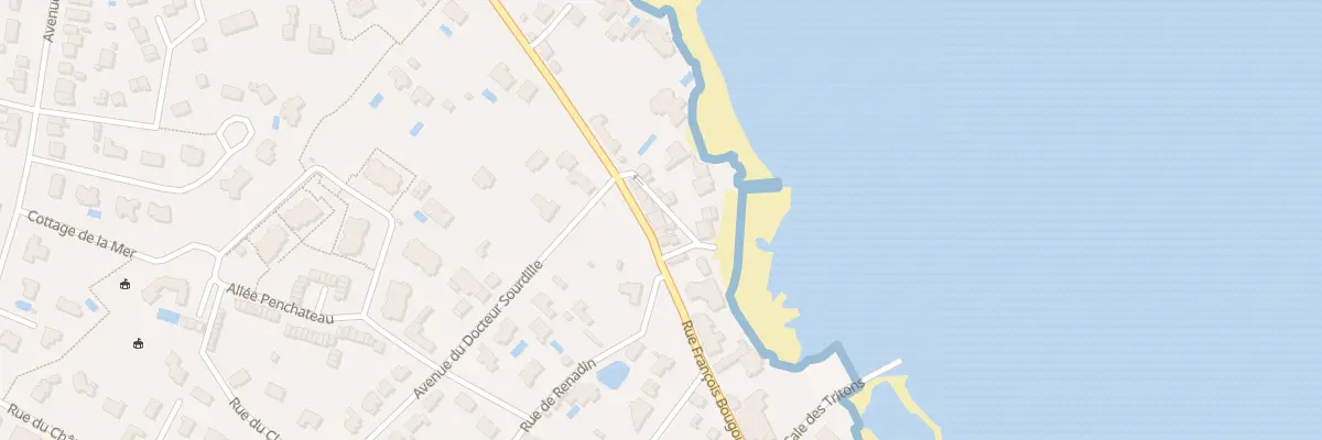 Plan du 65 Rue François Bougouin au Pouliguen