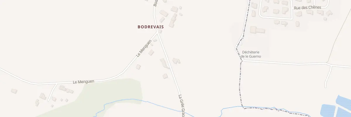 Plan du 23 Bodrevais à Noyal-Muzillac