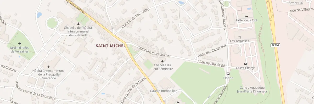 Plan du 105 Fg St Michel à Guérande