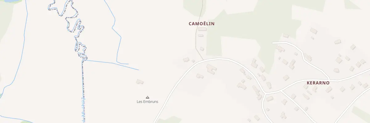 Plan du 194A Camoëlin à Camoël