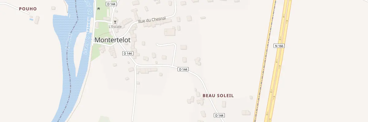 Plan du 8 Rue des Barres à Montertelot