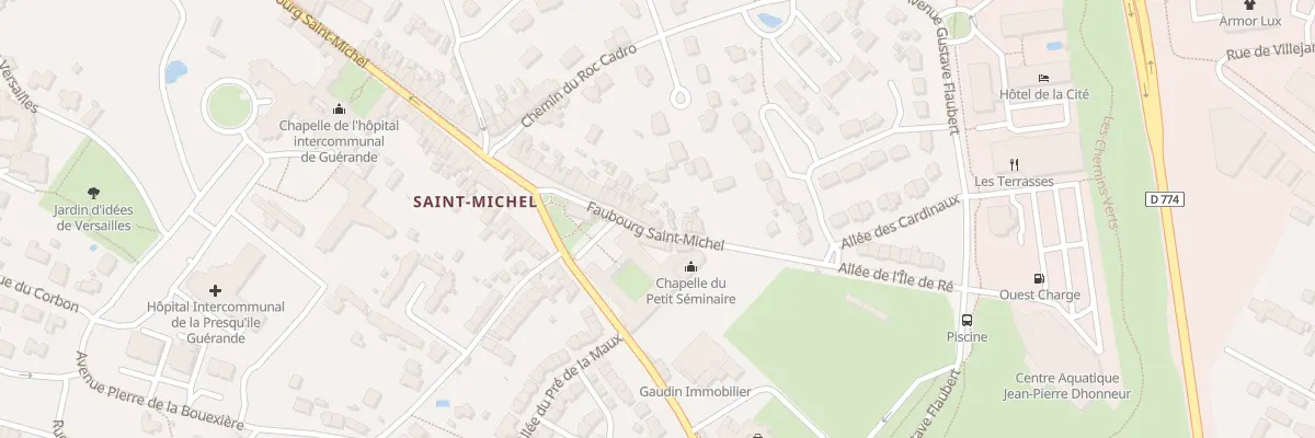 Plan du 103 Fg St Michel à Guérande