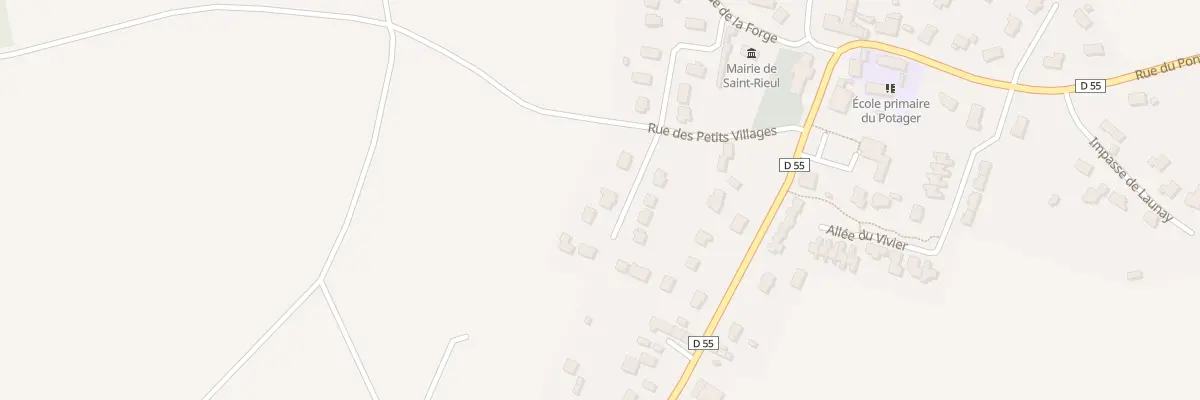 Plan du 8 All de la Ville Orieux à Saint-Rieul