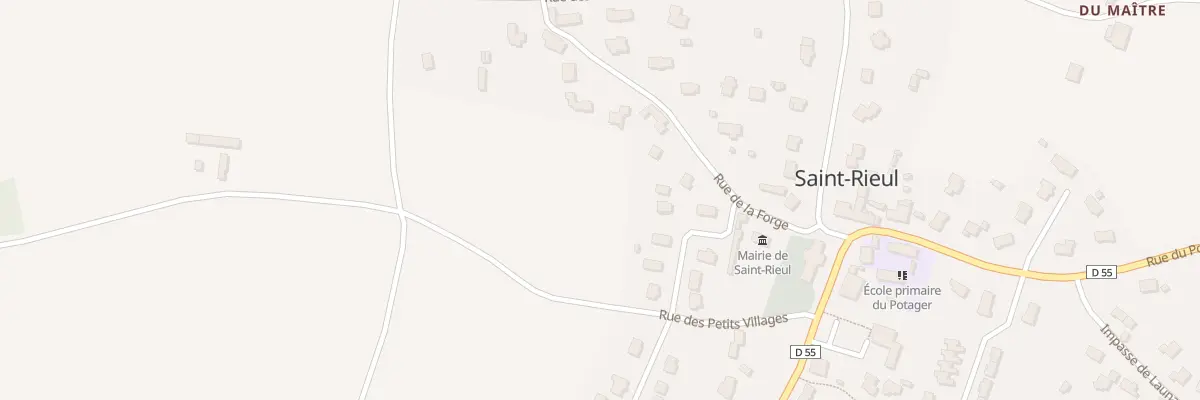 Plan du 2 Che du Petit Bouillon à Saint-Rieul