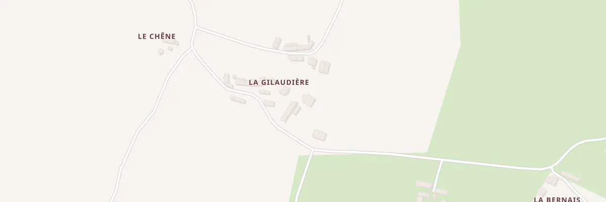 Plan du 5492 La Gilaudière à Plénée-Jugon