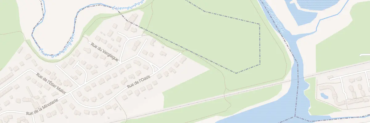 Plan du 6 Imp de l’Oasis au Pouliguen