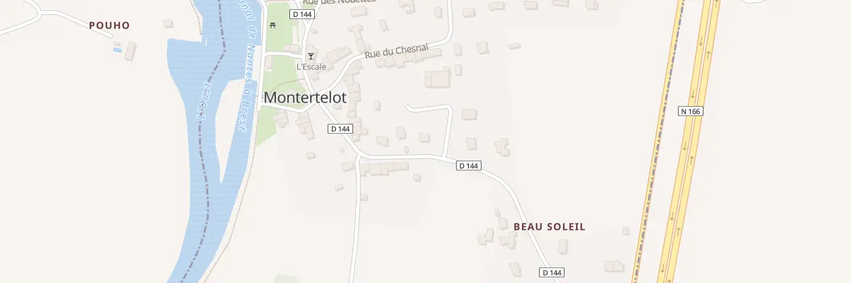Plan du 6 Rue des Barres à Montertelot