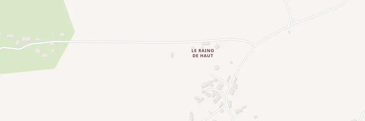 Plan du 3 Le Haut Raino à Pleucadeuc