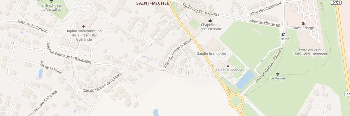 Plan du 16 Rue de la Porte Calon à Guérande