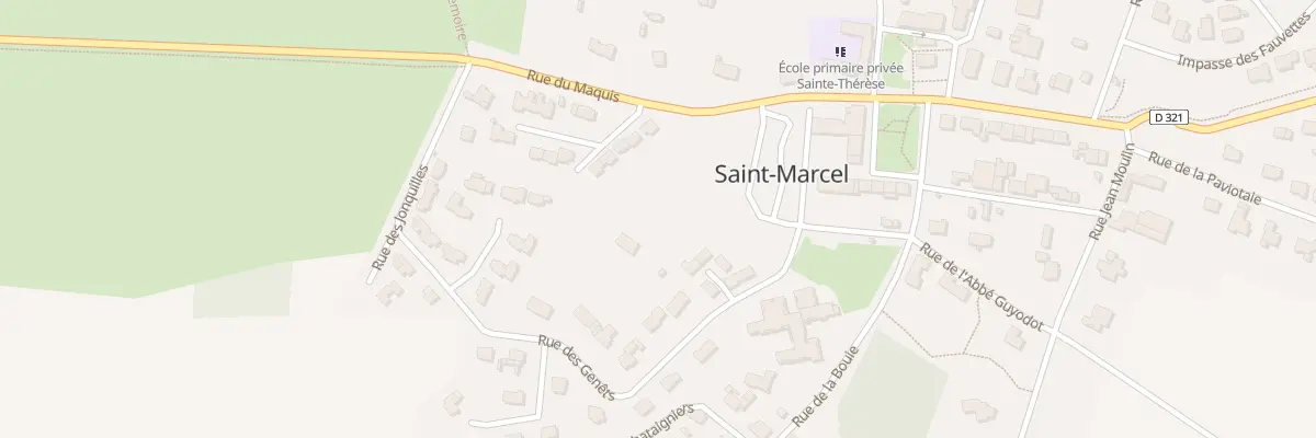Plan du 9 Rue du Maquis à Saint-Marcel